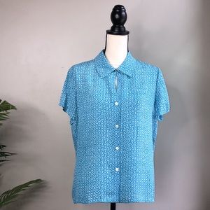 Jones New York Silk Blouse - size 12
